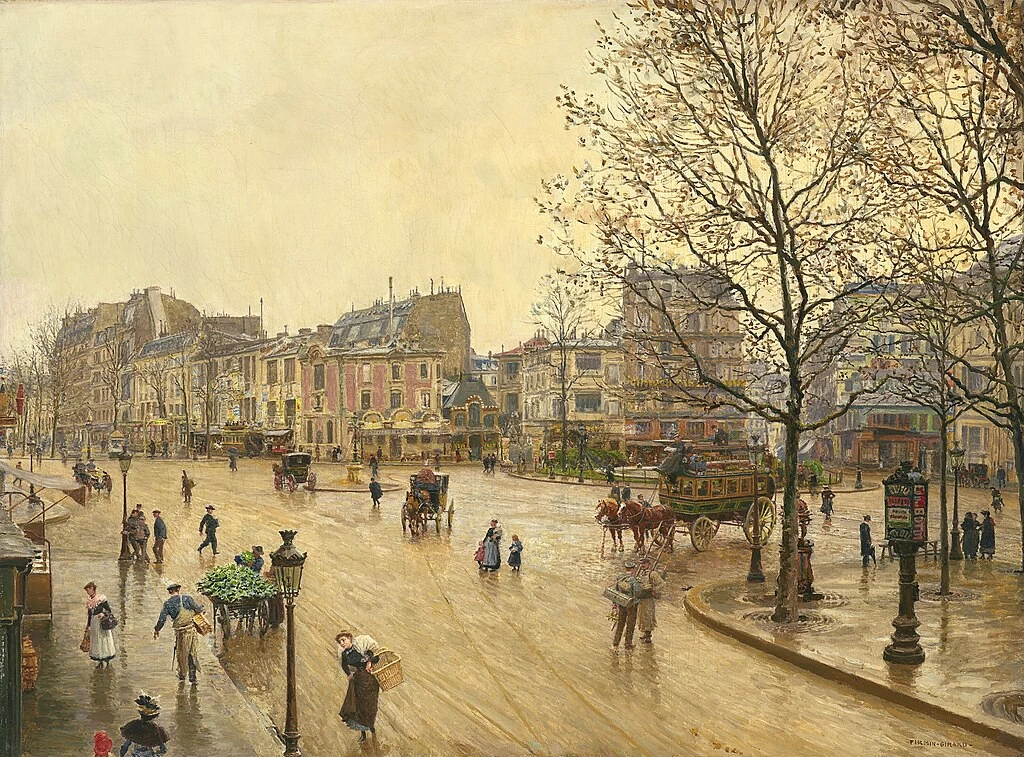 Marie - François Firmin, Girard, La place Pigalle